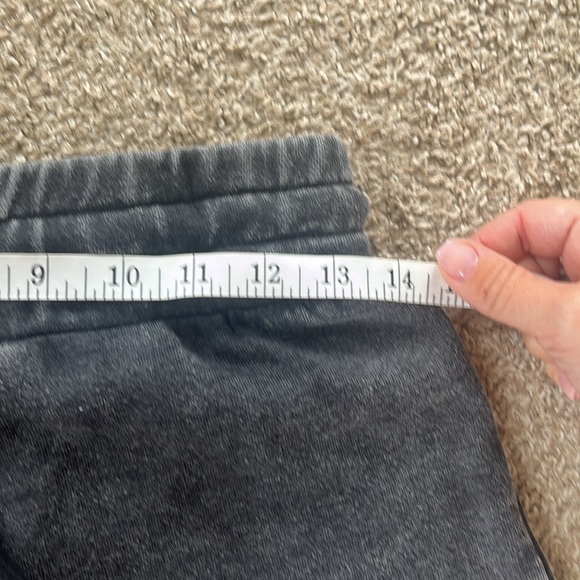 3/$10 Forever 21 Gray Black High Waisted Drawstring Shorts - Picture 6 of 7